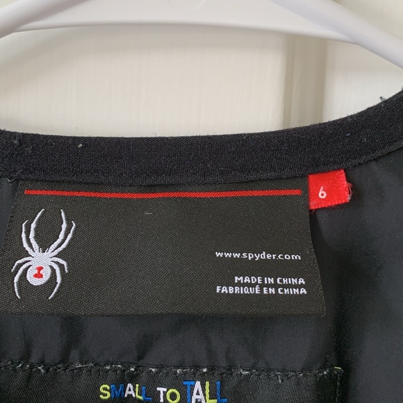 Spyder Little Boys Expedition Insulated Ski Snow Snowboarding Bibs Pant – 6 - Picture 8 of 8